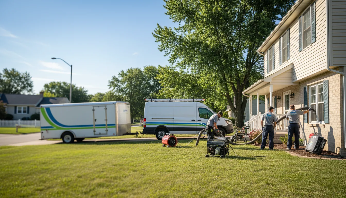 Flooded Basement Restoration And Cleanup With Repair in Wausaukee, WI near me